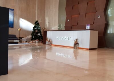 Mamsha Residences Litter Bin Street Furniture