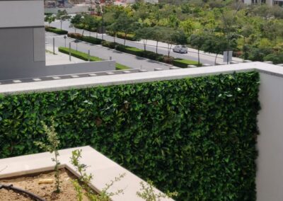 Artificial Outdoor UV FR Green Wall Sobha Hartland 10