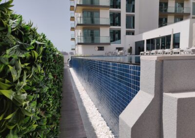 Artificial Outdoor UV FR Green Wall Sobha Hartland 4