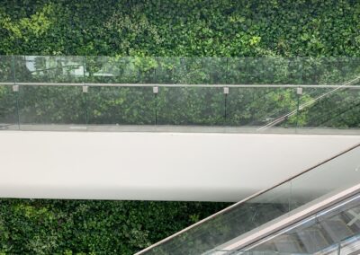 Flourishing Artificial Green Wall Effect | Abu Dhabi International Airport