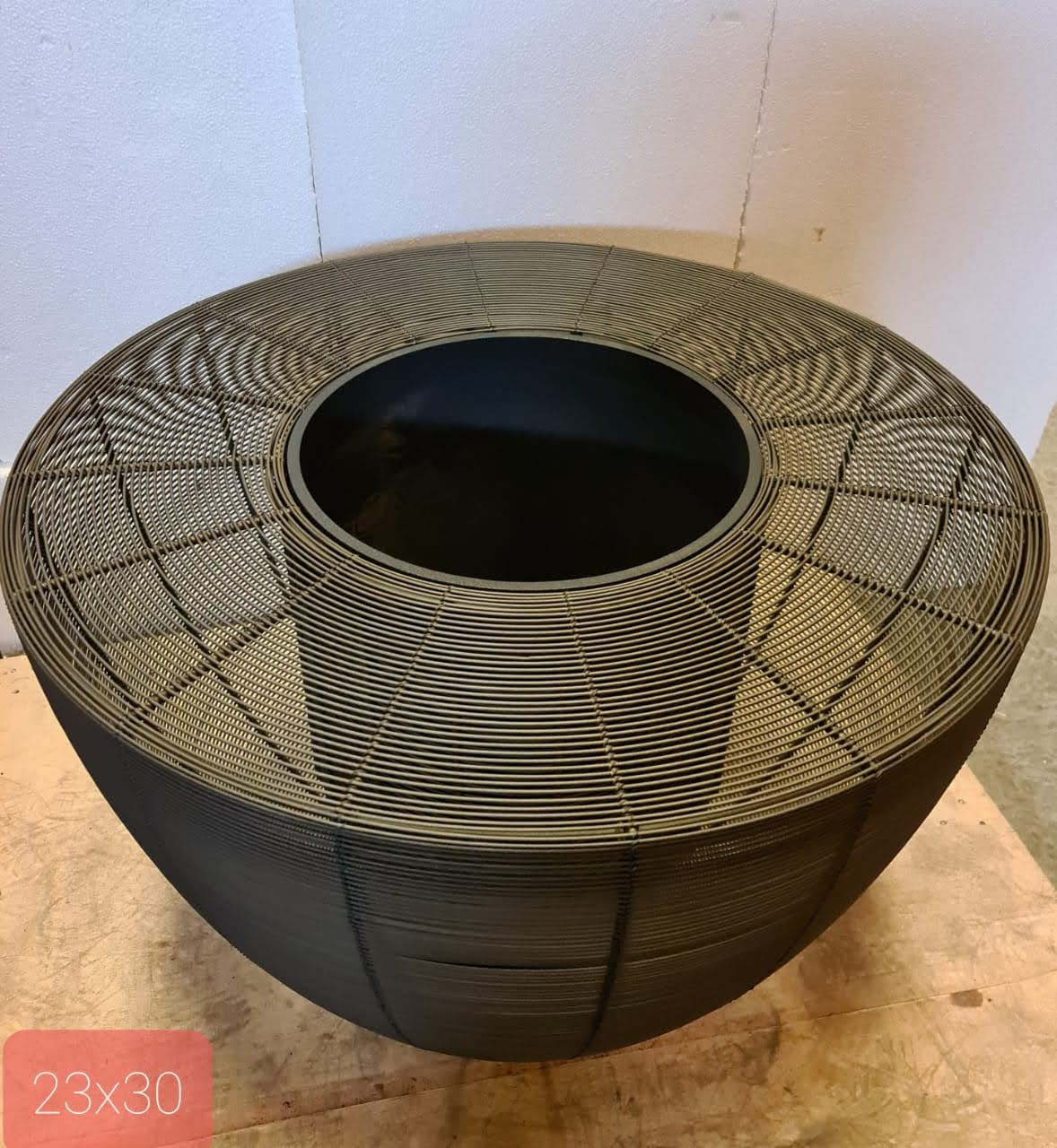 wire plant pot