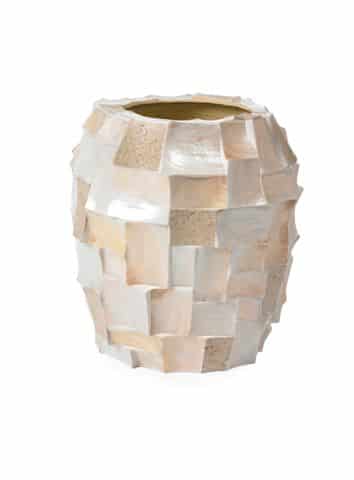 ocean white 35x40 plant pot